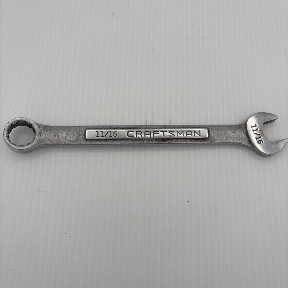 Craftsman 11/16in. Combination Wrench Vintage V 44698 Made in USA